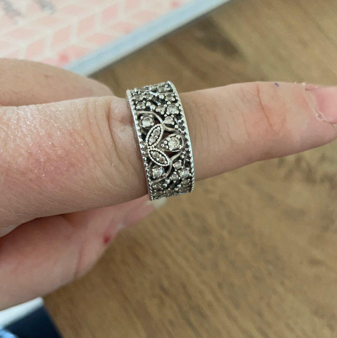 Pandora Retired Eternity Ring 5.5 | Womens jewelry rings, Pandora jewelry  rings, Eternity ring